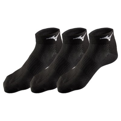Calcetines Mizuno Training Mid 3P Hombre - Negros - Chile M831VRGAHS